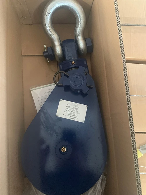 snatch block pulley